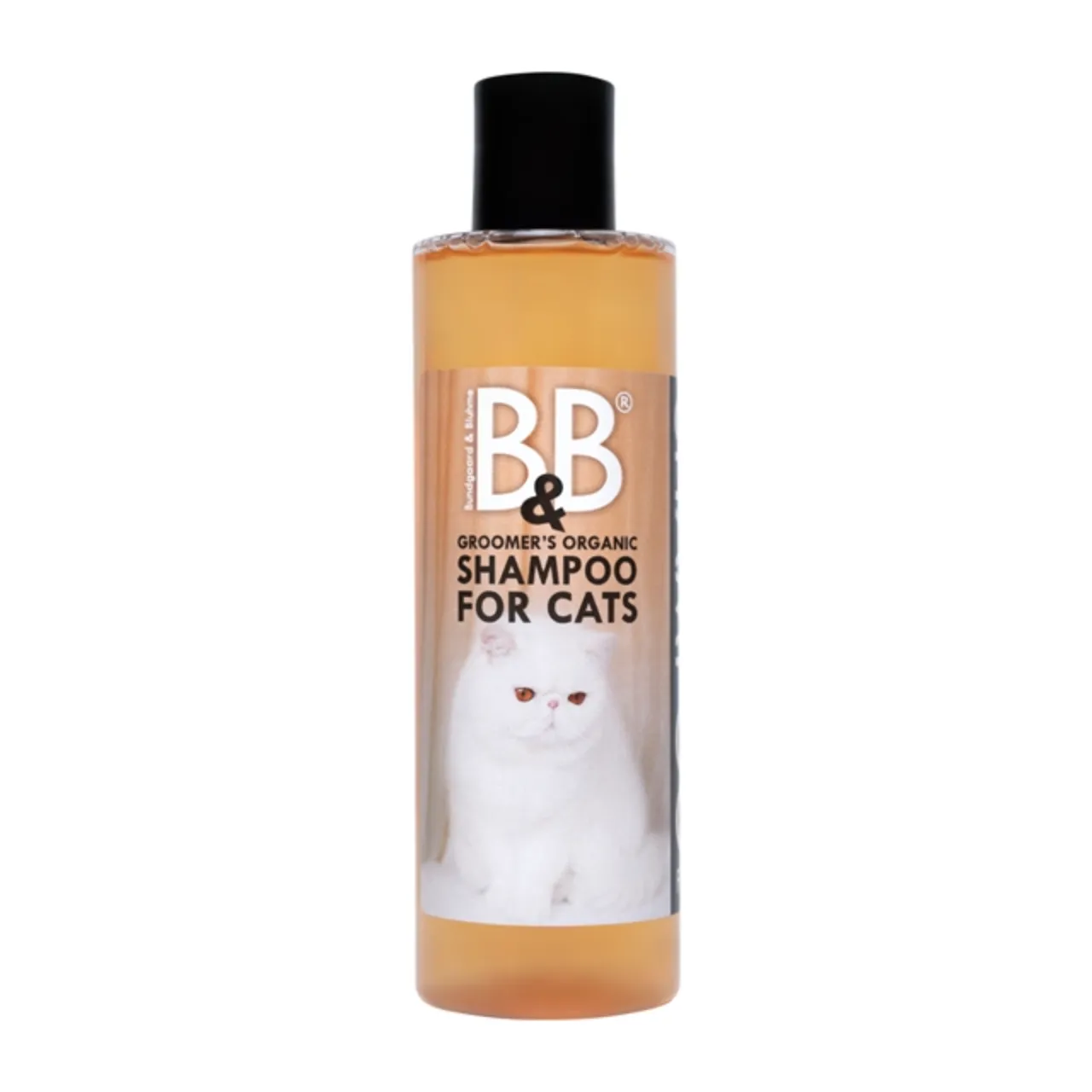 B&B Økologisk Katteshampoo med Mandelolie og Morgenfrue 250 ml